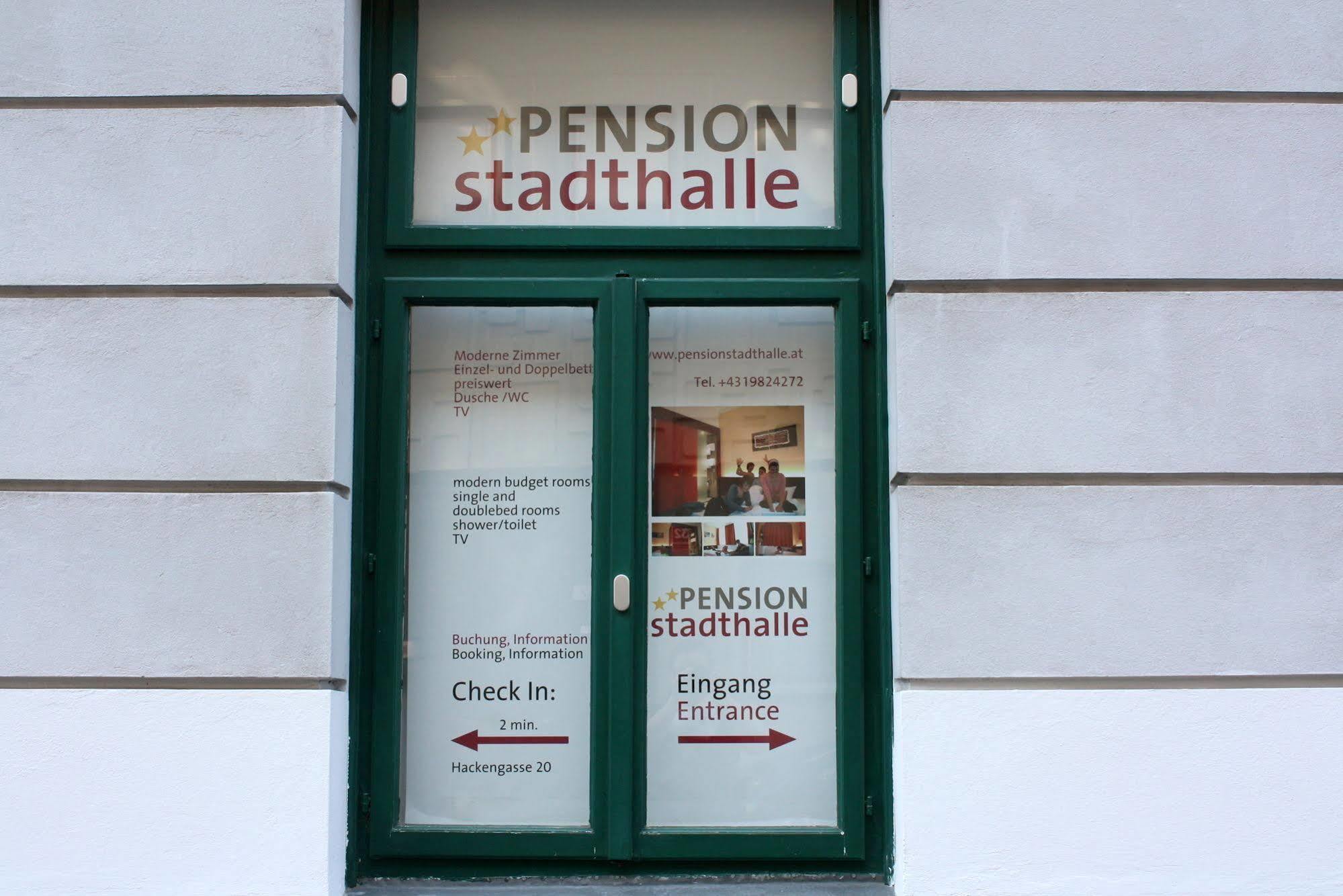 Pension Stadthalle Vienna Exterior photo
